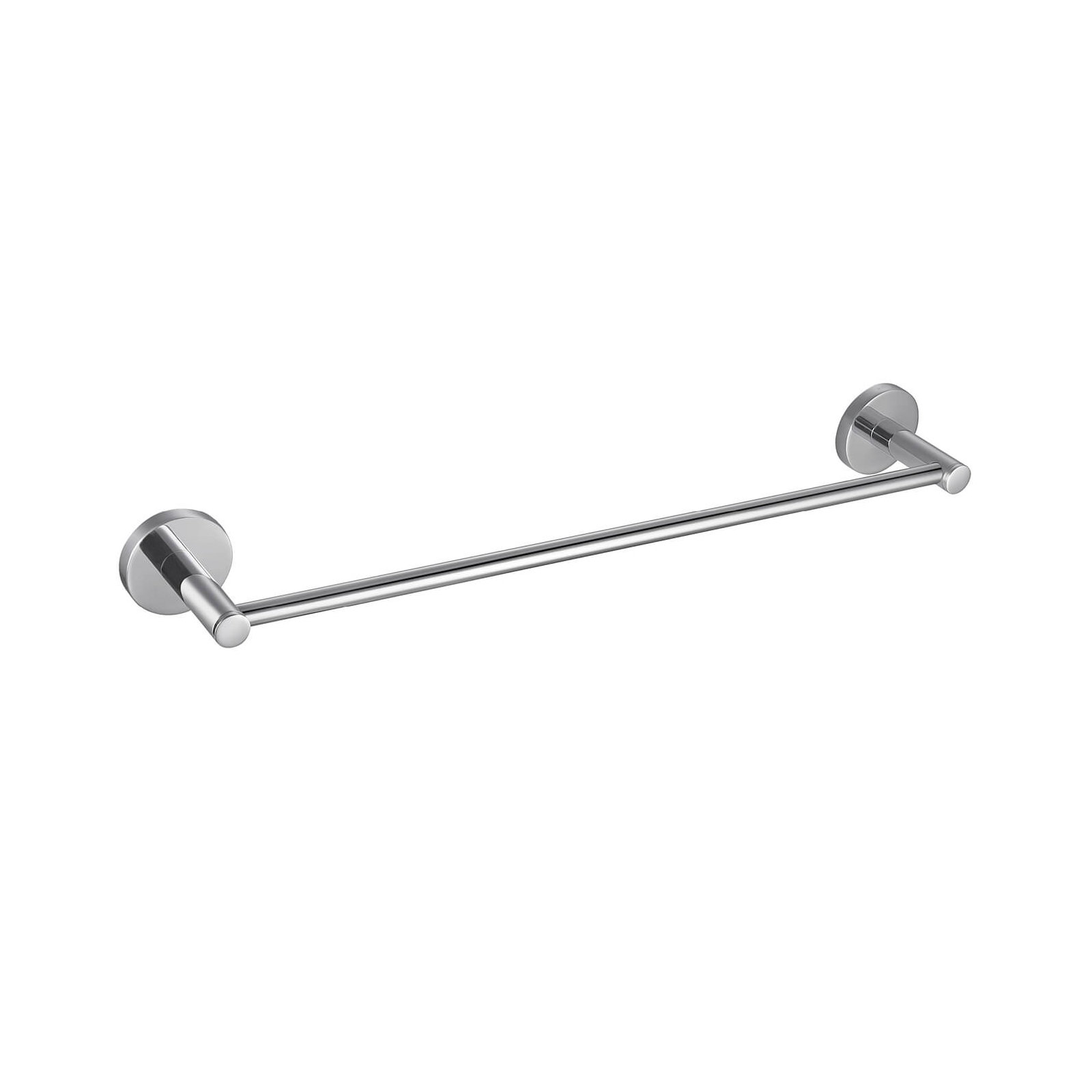Wall Mounted Towel Bar, Chrome, 2.13" H x 19.81" W x 2.88" D