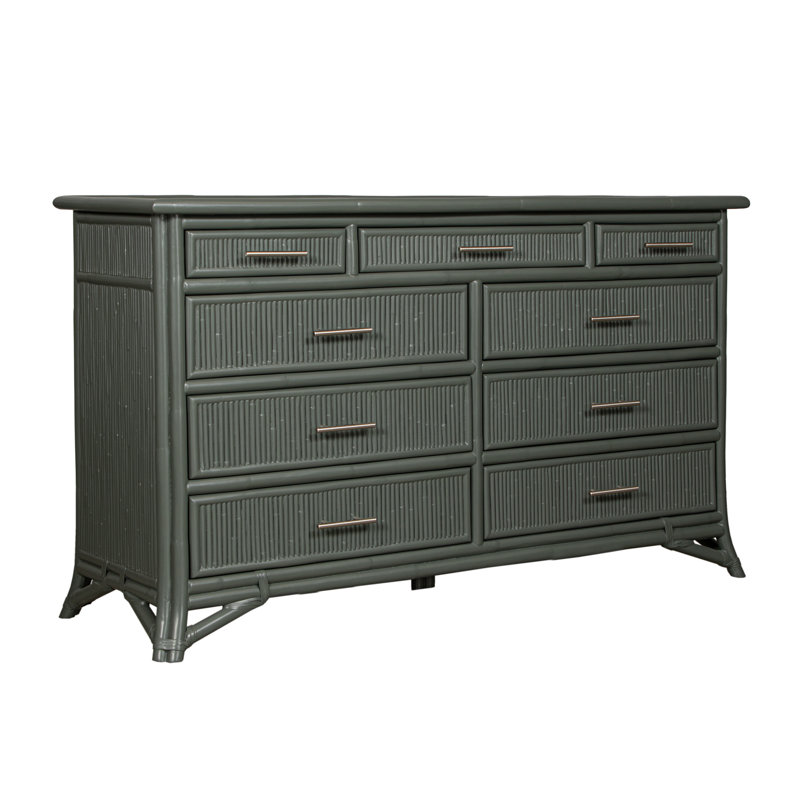 Bermuda 9 - Drawer Dresser, Evergreen
