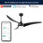 Coleigh 52'' Ceiling Fan with LED Lights-2010980607