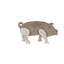Sculpture de cochon en bois Crisfield-1514413747