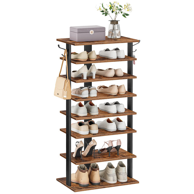 16 Pair Shoe Rack