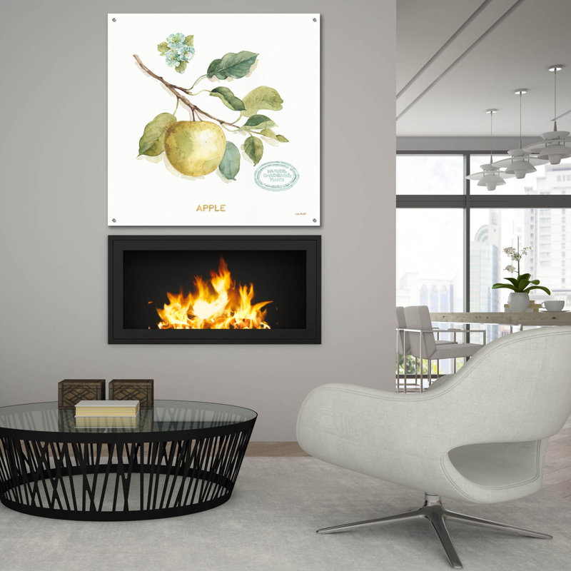 «My Greenhouse Fruit IV» par Lisa Audit, art mural en verre acrylique, H 36 po x l 36 po x P 0,2 po