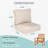 6 Inch Sunbrella Outdoor Chair Seat Back Cushion Set-1349336606-1363617252