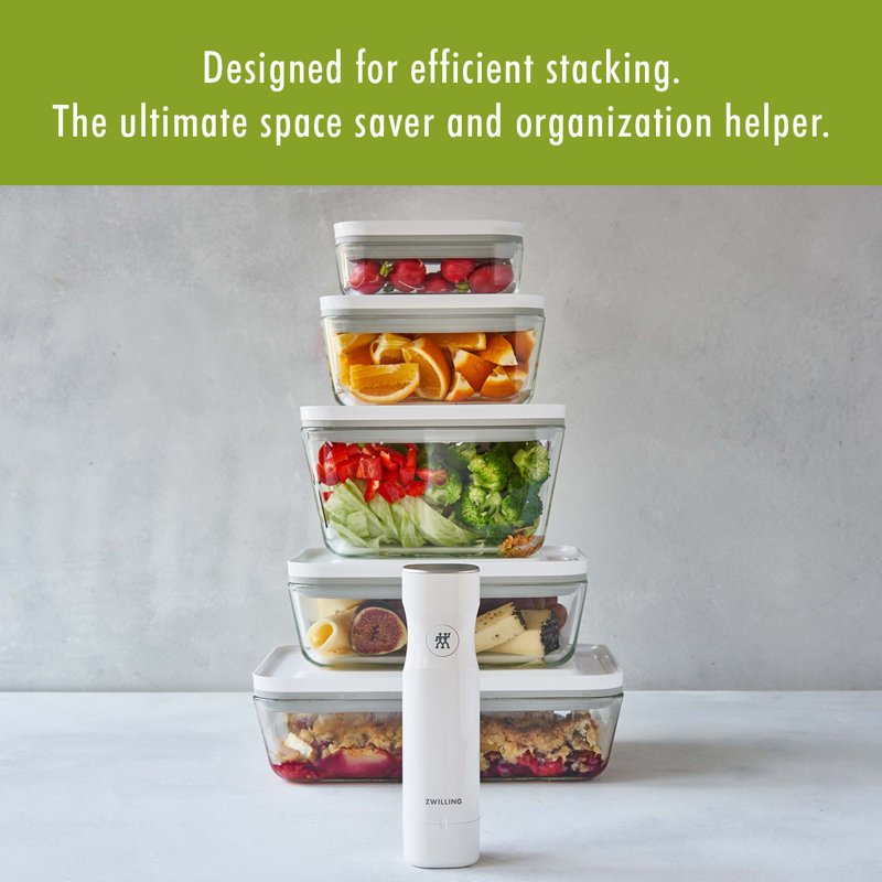Fresh & Save Glass Airtight Meal Prep Small Food Storage Container Set