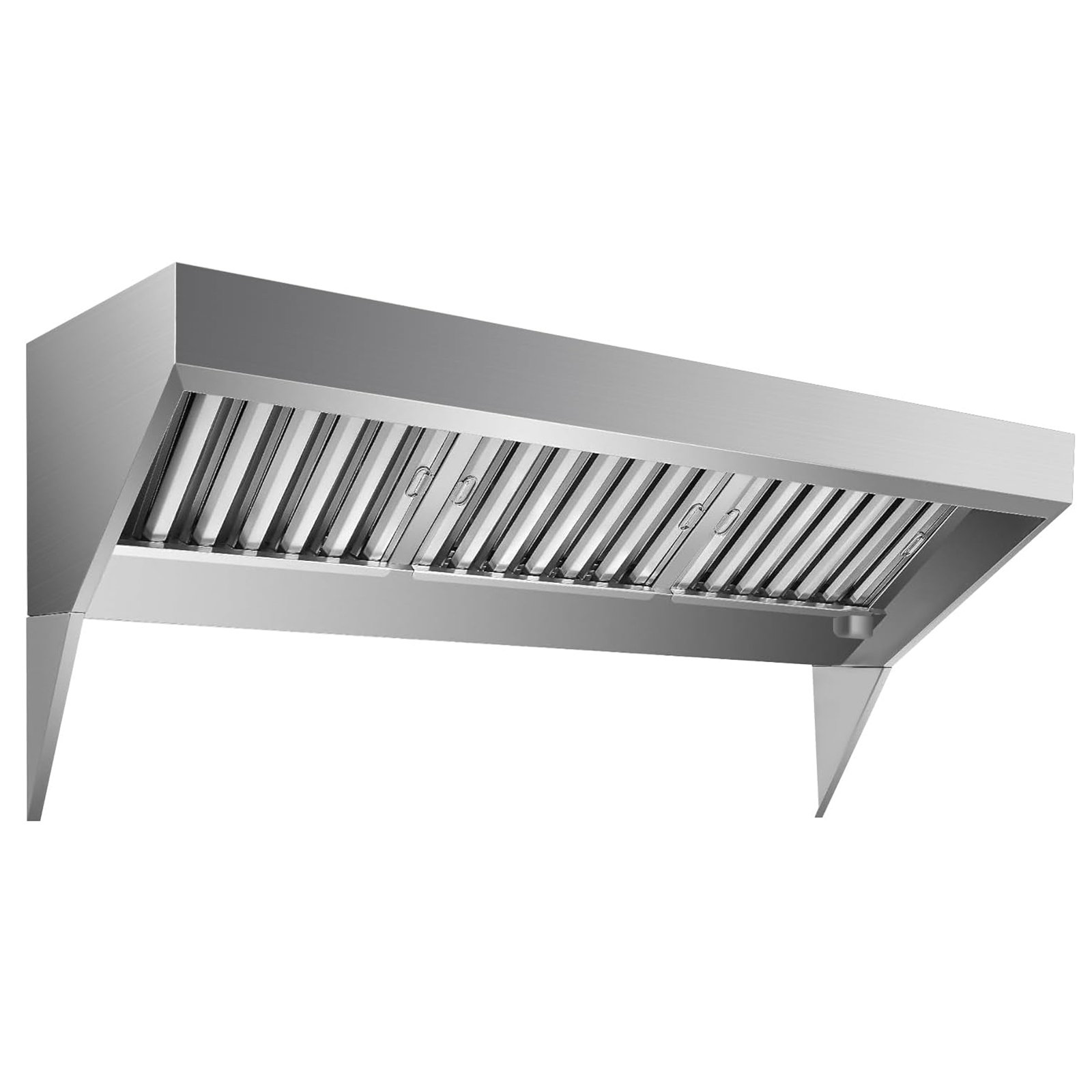 gaomon Commercial Exhaust Hood 7FT Rust Resistant Vent Hood Food Truck