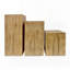 Ensemble de tables d'appoint style rétro naturel-250991414