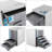 Hyung 7-layer Metal Desktop Drawer Organizer With Labels