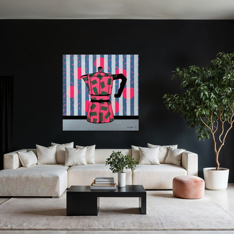 Art contemporain Art contemporain, H 48 po x l 48 po