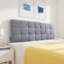 Bed Headboard Cushion with Removable Cover