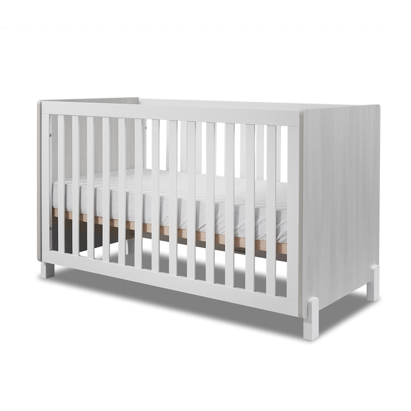 Sorelle Pannello 3-in-1 Convertible Crib, Grigio