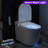 Modern Smart Toilet Elongated Bidet Toilet, Foot Sensor, Wider Heated Seat, Warm Dryer, Wireless Remote Control, Comfortable Chair Height Toilet