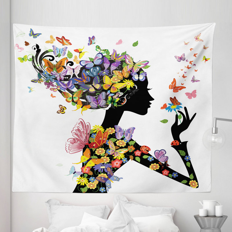 Microfiber Wall Hanging, 264.16cm H x 223.52cm W