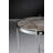 Luxe Glass Tray Top End Table