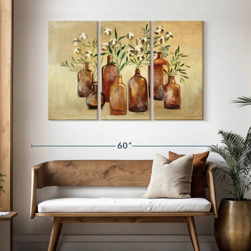 Harnek Cotton Still Life I, 32" H x 50" W