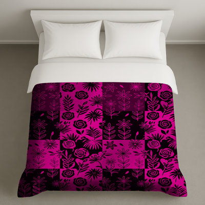 Housses de couette roses
