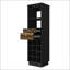 12-Bottle 2-Drawer 1-Shelf Bar Cabinet
