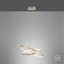 Harmon 2 - Light Gold LED Geometric Pendant
