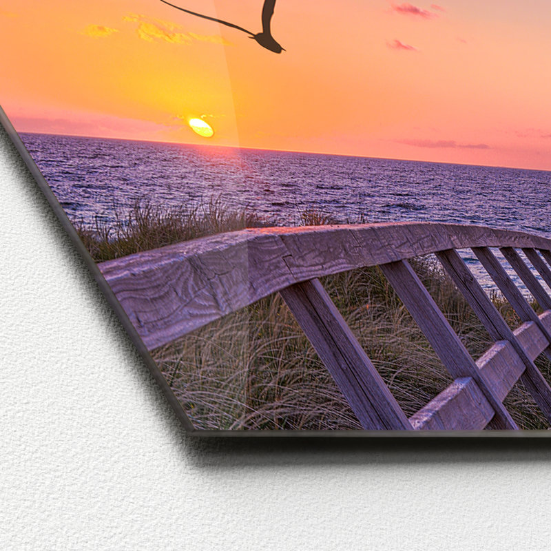 No Frame Print on Glass, 50 cm H x 125 cm W x 1.4 cm D