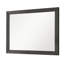 Miroir Behnam gris foncé