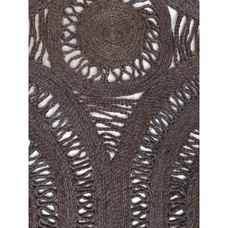 Mehndi Handmade Geometric Area Rug, Rectangle 10' x 14'