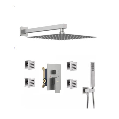 Robinet de douche complet avec valve brute