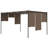 Skaket Gazebo Outdoor Canopy Tent Patio Pavilion with Sidewall Curtains Taupe