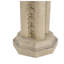 Support pour plante à piédestal en oxyde de magnésium sable, colonne intérieure / extérieure de 23,25 pouces