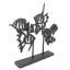 ANGEL FISH SHOAL Iron Ornament 33cm-92166232