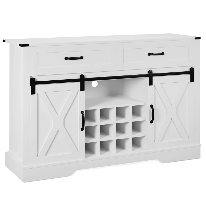 Carpi 51.97'' Sideboard,Buffet cabinet,Credenza , White