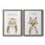 «Dream Big Owl», ensemble de 2 reproductions d'art sur toile-597983944-597983954