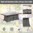 Aerolyn 5 - Person Wicker Patio Dining Set with Rectangular Table , Cushions Included