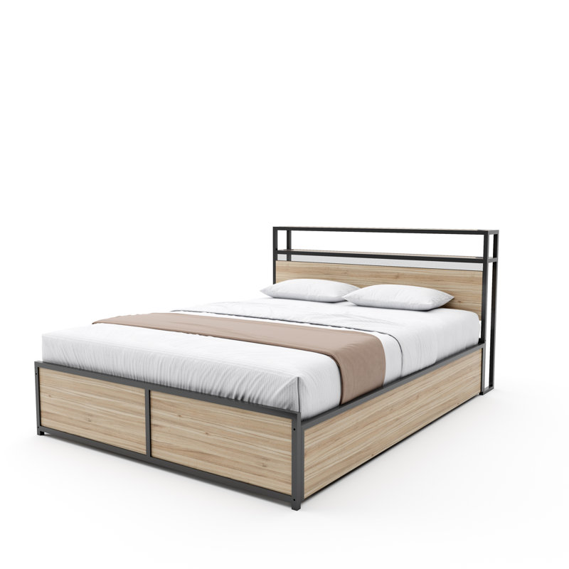 XR Living Denver Ottoman Bed With App Controlled LED Lighting, Kingsize (5')