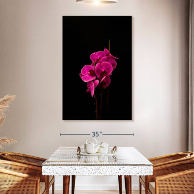 Fleurs d'orchidées magenta
