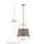 Luminaire suspendu géométrique à 1 lumière Moxie-436982558