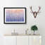 Warm Winter Forest in Abstract - Picture Frame Graphic Art Print-55760895-55760893
