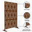 Helary 6 ft. H x 4 ft. W Metal Privacy Screen-99170902