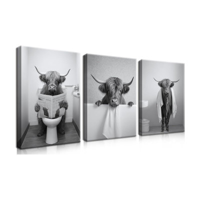 3 Piece Wrapped Canvas Set
