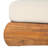 Outdoor Acacia Lazy 3 Seater, Beige-561397919