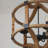 Suspended luminaire with adjustable chain