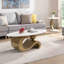 Ensemble de 2 tables basses gigognes modernes