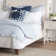 Housse et insert de coussin carré en lin Gavin Barclay Butera