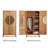 Simple Solid Wood Large Storage Wardrobe