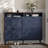 Tomoye Farmhouse Shoe Cabinet with 4 Drawers-1193631769