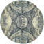Tapis bleu / crème / bleu Dimonetta-1554814350