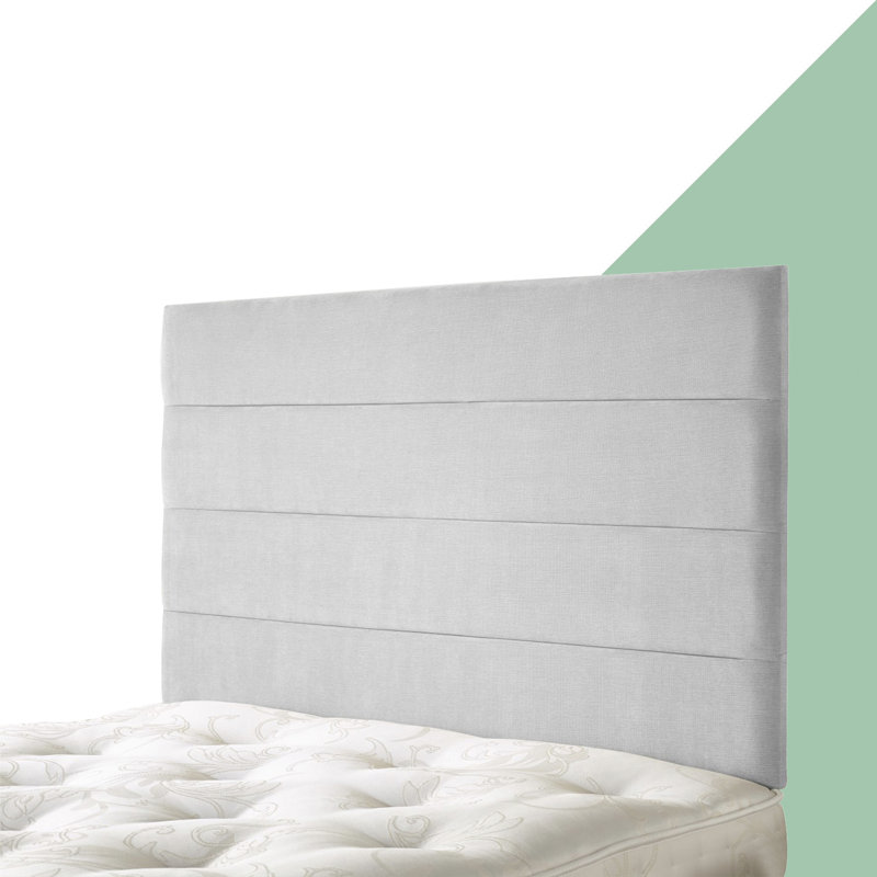 Accokeek Upholstered Headboard, Kingsize (5'), Silver
