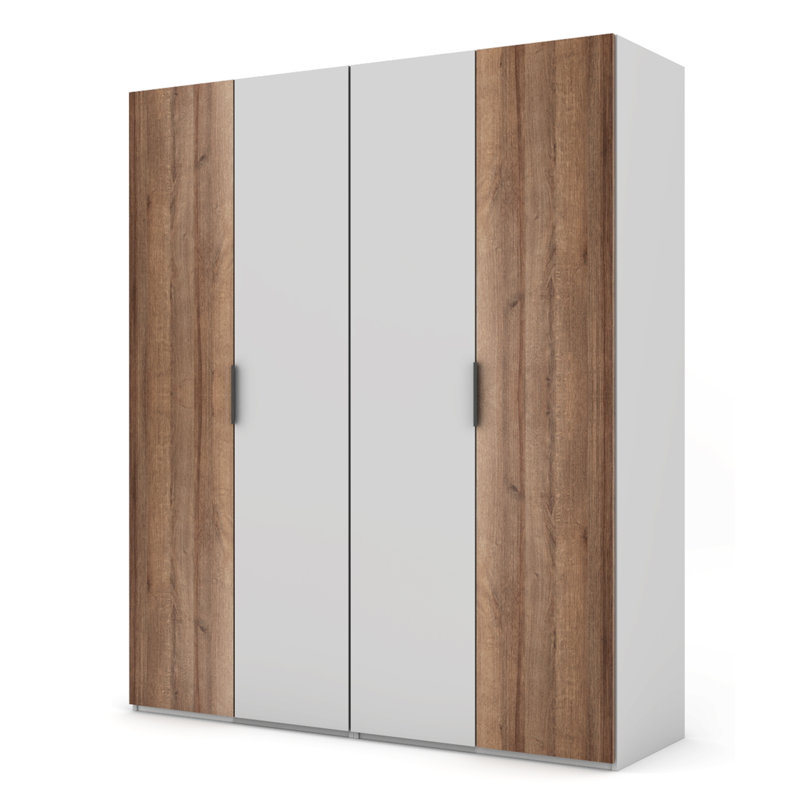 Blocco 4 Door Manufactured Wood Wardrobe