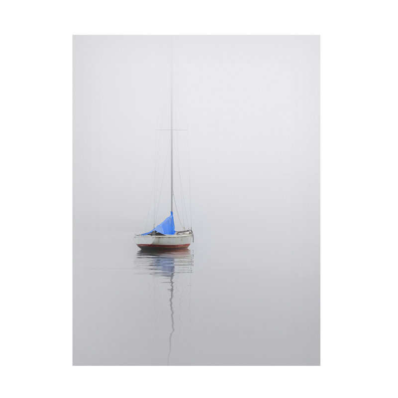 «Brandilynn Red, White & Blue» par Nicholas Bell - impression sur toile tendue, H 19 po x l 14 po x P 2 po