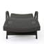 Fauteuil en osier avec accoudoirs Salem