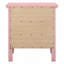 Charmante table de chevet rose avec rangement