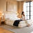 Luxurious Cloudsoft Bouclé Compressed Upholstered Platform Bed-2093014897-2084844926